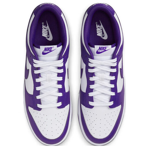 【准新品】耐克耐克NIKE运动板鞋男缓震透气DUNK LOW运动鞋DD1391-104白紫43