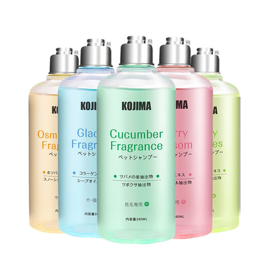 Kojima Pet Bathing Bathing Dogs and Cats Gel Gel Aminoácidos Campo de gatos Puppy Shampoo 380ml