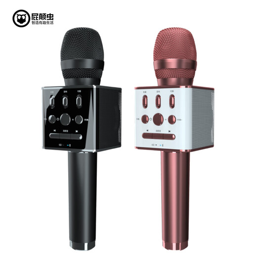 Hifier X17 Wireless Bluetooth Microphone Jazz Black Microphone Speaker Integrated Mobile Phone Home KTV Indoor and Outdoor K Song Listening Live Speech Host Portable Microphone