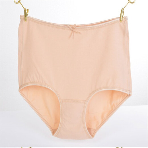 Butterfly Anfen 4-pair underwear women's cotton sweet ladies high waist belly lace shorts women's 13118 975S purple + pink + yellow + skin color XXL (2 feet 4-2 feet 6)