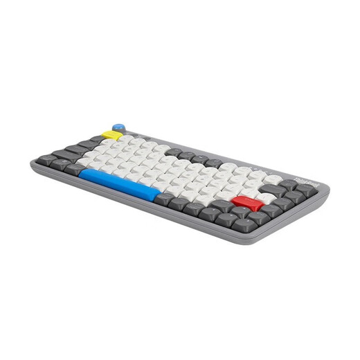 Lenovo Thinkbook Drei-Mode Kabelbluetooth Mechanische Tastatur Zwei-Farben-Taste Viergang Backlight Verstellbarer 83-Key-benutzerdefinierte Low-Achs-Laptop Desktop Universal Thin Grey mit niedriger Achse