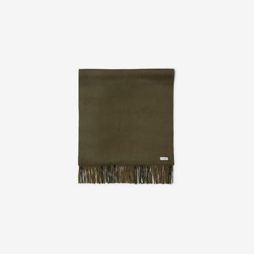 博柏利（BURBERRY）【新品】围巾男女 双面两用格纹羊绒围巾