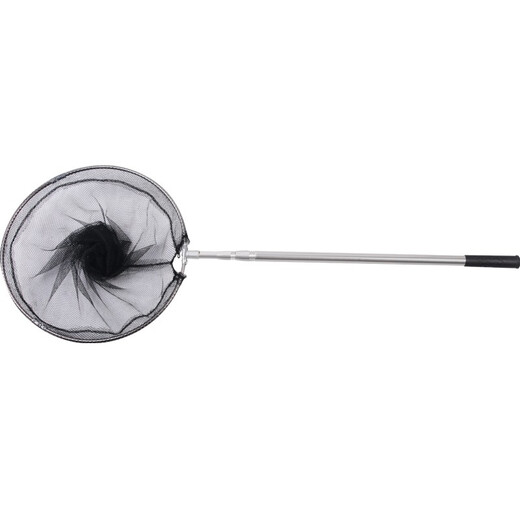 Xiong Huo Net Full Set 1.8 Meters Thickened Stainless Steel Telescopic Fishing Net Portable Folding Fishing Net Pocket Fishing Net Rod