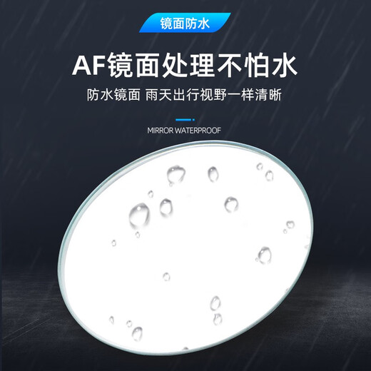 
Anshengtian car rearview mirror small round mirror reversing auxiliary small round mirror 360 degree wide angle no blind spot boundless high definition small round mirror Endless high definition small round mirror pair