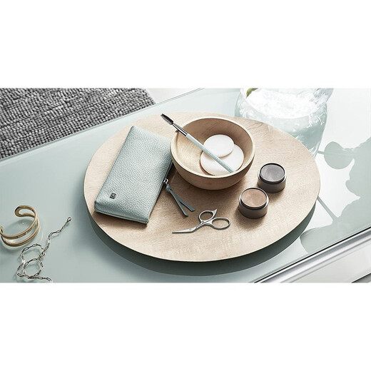 Zwilling (ZWILLING) eyebrow trimming tool set, eyebrow trimming scissors, eyebrow brush, two-piece set, bonded area ready stock, shackle eyebrow scissors, 1 piece