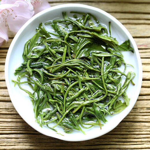 Shumingrun 2024 New Tea Green Tea Bulk 250g Chestnut Fragrance Sichuan Ya'an Alpine Cloud Mist Fried Green Tea Tea 1 bag