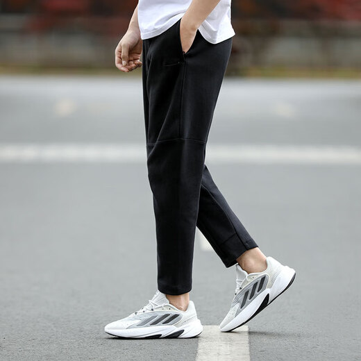 
Adidas (adidas) sweatpants men's pants 2025 spring new trendy fashion work pants comfortable breathable casual trousers HE9894 Black M