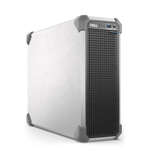 Dell PowerEdge T160 Small Tower Server Workstation Workstation Desktop Host Host Erp Server Server Xeon E-2468 с E2425H Monitor 64G Memory 丨 3x1.92T Enterprise Solid State/H755