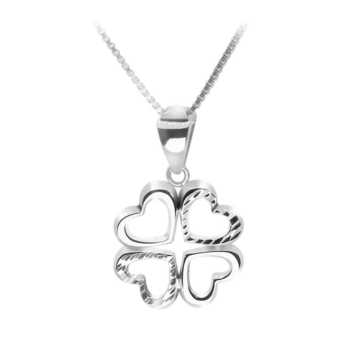 Pt.Charm new four-leaf clover platinum pendant women's love platinum pendant women's necklace gift pt950 for your girlfriend. If it is not in stock, it can be customized. Take 1.3g as an example