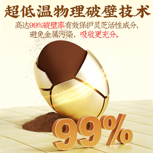 Beijing Tongrentang Pharmacy Directly Sells Ganoderma Spore Powder Broken Ganoderma Spore Powder Enhances Immunity and Gives to Middle-aged and Elderly People Send 3 Boxes to Parents and Elders