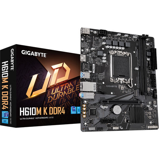 Gigabyte 13.12.14 Generation CPU Motherboard i3 14100f 13100f 12100f gestreutete Tablets Board U SET H610M DDR4 12 Generation I3-12100F gestreutete Tabletten [drei Jahre der Ladenversicherung]