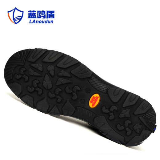 Blue Owl Shield Labor Protection Shoes Men's Summer Breathable Anti-odorant Anti-smashing Ladle Head Anti-surgery Wear-resistant Safety Work Function Shoes D9103 41