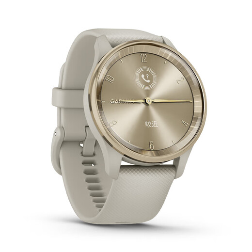 佳明（GARMIN）MoveTrend心率睡眠监测触屏指针式多功能运动智能手表暖柔沙礼物