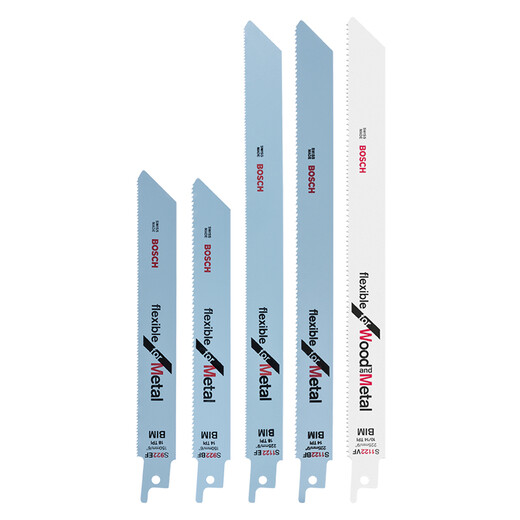Bosch (BOSCH) saber saw blade set (6 pieces) metal wood cutting high flexibility