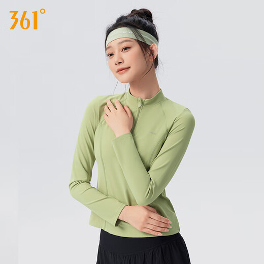 361 yoga wear women's long-sleeved sports top spring and autumn Pilates training T-shirt running sports fitness wear