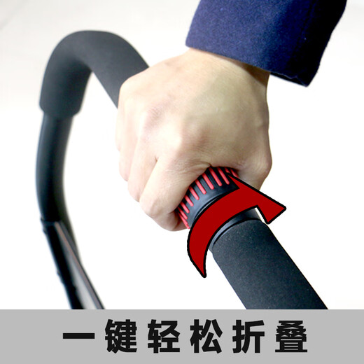 Haojiaju Zhiyue Haoyipu flatbed cart four-wheel tool truck folding household truck cart cart cart cart cart brake purple 9848 single-hand folding telescopic 6 wheels