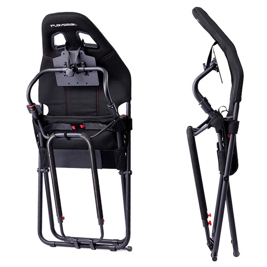 PLAYSEAT Challenger Upgraded Racing Game Seats, Foldable Racing Seats/Game Peripherals/Racing Stands/Compatible with Logitech Claw Tuma and other steering wheels, Challenger Upgraded Seats + Transmission Stands + Floor Mats