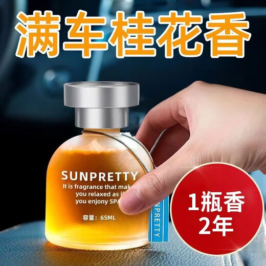 Wenxi Car Aromatherapy Car Perfume Osmanthus Long-lasting Light Fragrance Deodorizing Air Freshener Car Ornaments Car and Home Dual-Purpose Osmanthus 1 Bottle