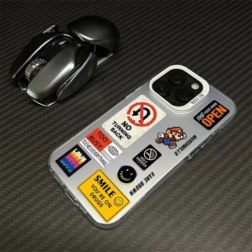 念立岸适用华为mate60pro手机壳2024新款mate60套40外p70保护50/30的pur IMD彩银-黑色-SQ16852简约英文 华为Nova13