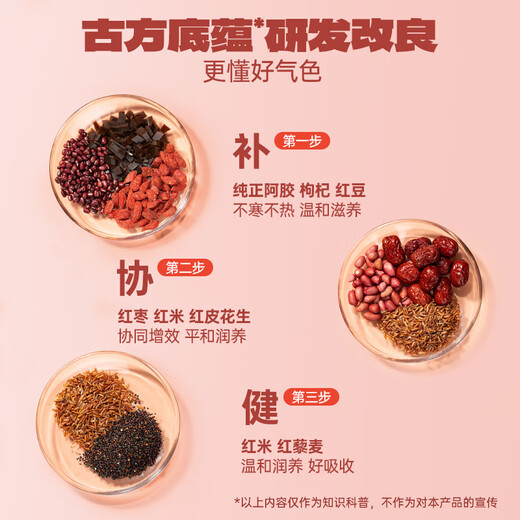 Lao Jin Mo Square Grains Zhenyang 1200g New Year Gift Box New Year Gifts for Elders New Year and Spring Festival Gifts Black Sesame Donkey-hide Gelatin