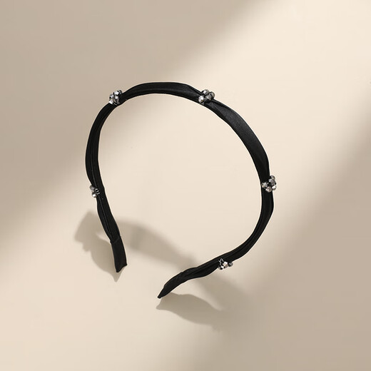 Chimera (CHIMERA) Satin Rhinestone Fine Hairband Simple Sweet Bangs Pressure Headband Headband Hair Accessory Girl Birthday Gift
