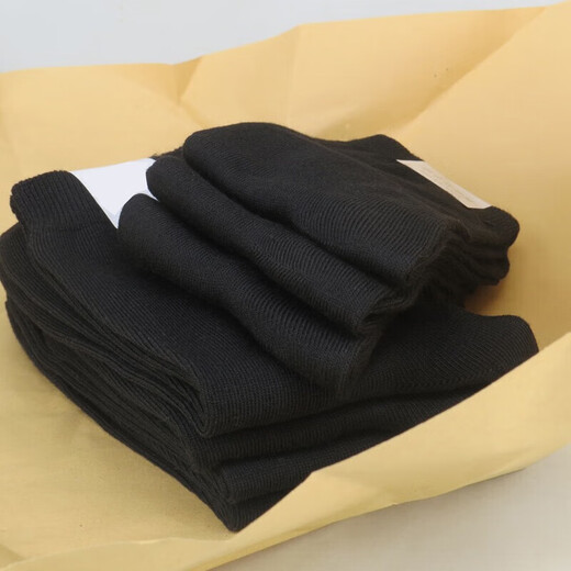 Jihua 3501 Army Winter Socks Summer Socks Winter Style Men's Socks Cotton Wear-Resistant Sweat-Absorbent Breathable Wear-Resistant Winter Socks Stretch Socks Hiking Socks Navy Blue Winter Socks Medium Size 24-26 (Shoe Size 40 to 43)