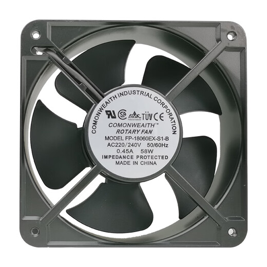 Fenglu Sanxie 15051 small axial flow fan 220V electric cabinet electric box welding machine 17251 industrial ventilation and cooling fan FP-108EX-51-B Suiyuan 17251 double roll