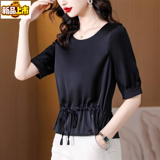 SorryNAM2025 Sommer neues Shirt mit kurzärärmernem Hemd für modische Kurzärmel-Tops und kleine Hemden farbenfrohe Schmetterling (9913) L 105-114jin [Jin ist 0,5 kg]