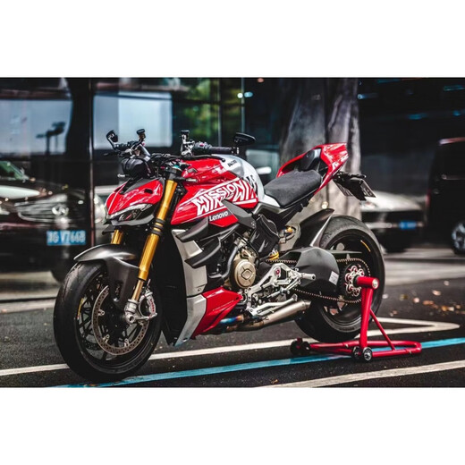 工马Ducati单摇臂摩托车起车架杜卡迪大魔鬼奥古斯塔拿铁展示架 1098/1198/1199/1299/-s/V4