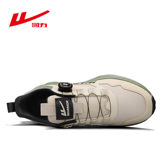 
Huili casual shoes men's shoes versatile trendy shoes spring, autumn and winter leather single shoes non-slip running shoes breathable soft sole sneakers student sand color/military green single layer YCWXY(ZA)-3899 40