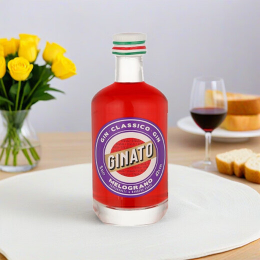 GINATO 金纳多 洋酒 石榴味 金酒 杜松子酒 琴酒 50ml