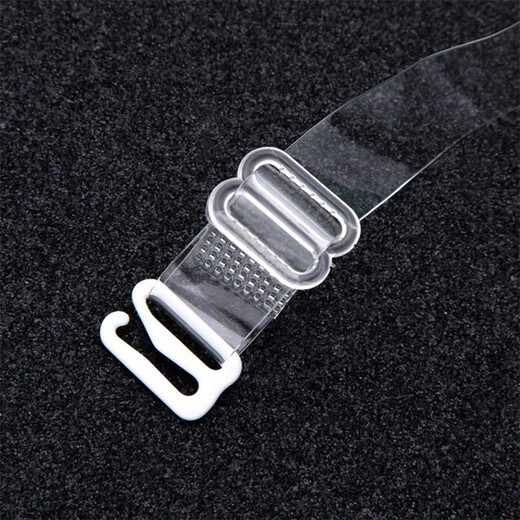 Correas de hombro transparentes de Kunsui Corias invisibles de ropa interior sin deslizamiento de sujetador Corias de accesorios de ropa interior delgada de mujeres y cinturón de ajuste de 1.0 cm correas de hombro transparente 4 pares