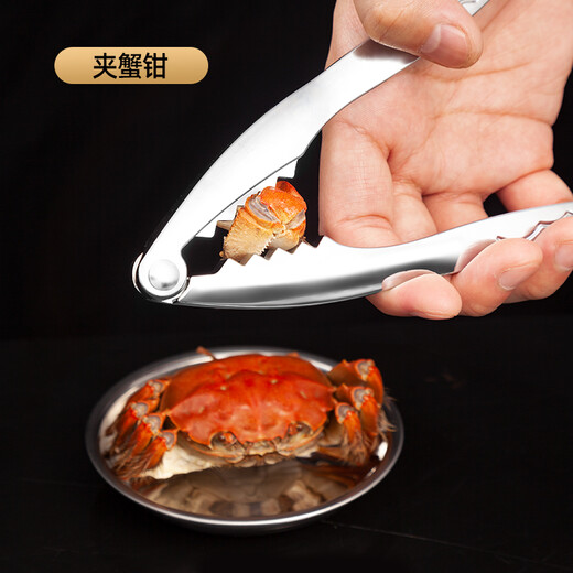 OAK crab eating tool set crab tools hairy crab stainless steel crab eight pieces crab needle peeling crab claws crab knife C881