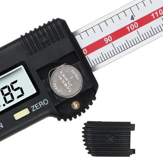 Three-volume inner groove digital display vernier caliper 10-150mm cutter head inner hole inner circle stainless steel outer groove JD050 0-200mm (round head outer groove)