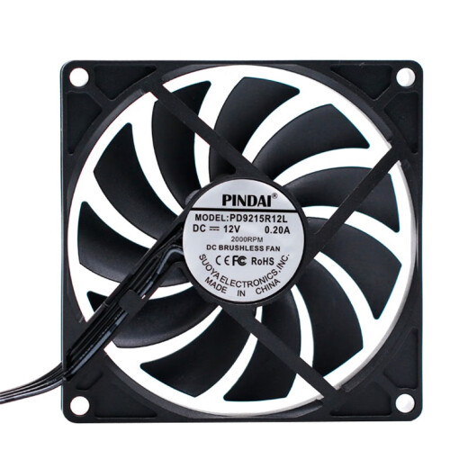 Pindai Ultra-Thin 9cm 9cm 9215PWM Управление температурой регулирование регулирования шасси ЦП Охлаждение вентилятор 12 В молчаливый объем большого воздуха 3500 об / мин материнская плата 3p+Большой 4D-график мощности.