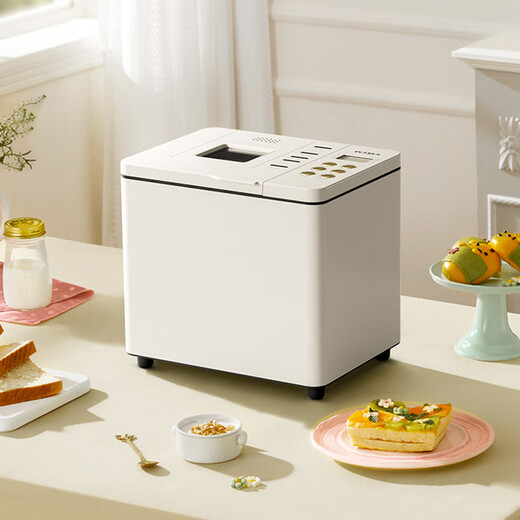 Bai Cui toaster household fully automatic all-in-one machine small multi-functional intelligent dough fermentation baking toast breakfast machine sandwich ice cream kneading machine PE6600 good things PE6600 bread machine + ice bucket set