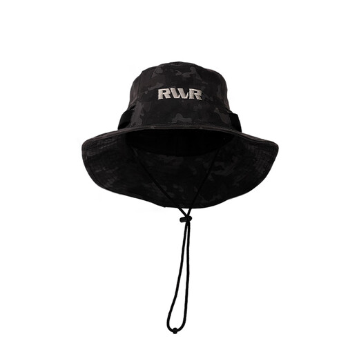 RVVR24 new fisherman hat summer outdoor sun protection breathable and comfortable lure fishing hat black