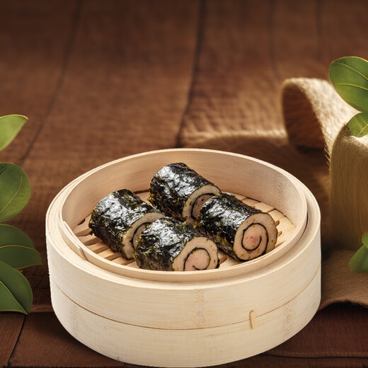 包道 紫菜猪肉卷420g 3条装 广式点心广东早茶早餐速冻食品