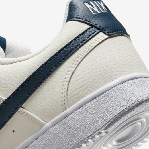 耐克（NIKE）板鞋男鞋2025冬季新款Court经典简版空军一号轻便低帮运动休闲鞋 HQ4867-101帆白军械深海蓝 41