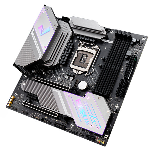 铭瑄（MAXSUN）MS-iCraft B560M 电竞游戏主板支持 CPU 11600KF/11400F(Intel B560/LGA 1200)