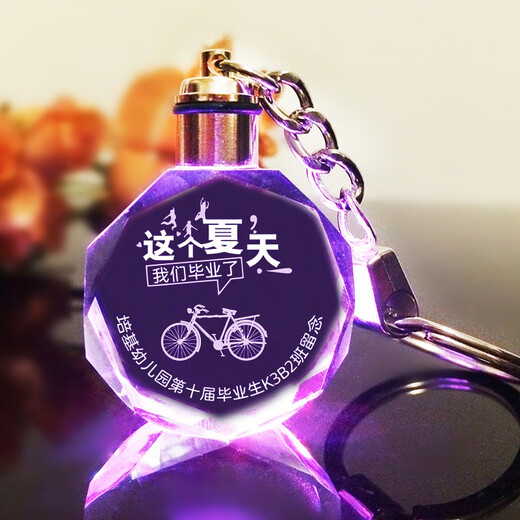 Beiguan (BEIGUAN)diy graduation gift for women custom keychain for elementary school sixth grade junior high school and high school to send souvenirs to all the class set sail--20 orders