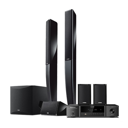 雅马哈（YAMAHA）NS-PA41 家庭影院5.1声道解码环绕声卫星音箱套装  家庭ktv大功率蓝牙立体声功放话筒影院影k组合 PA41+AV3