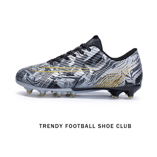 Weibugc Ronaldo Assassin 15 Avocado Limited Edition Männer und Frauen Erwachsener ein G Long Ding Children TF gebrochener Nagel-Low-Top-Training Fußballschuhe 761-Green (Long Ding) 36 mit Fußballsocken + Legging Board + Schuhtasche