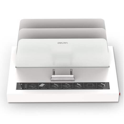 3882 Hot Melt Binding Machine A4 Büro kleiner Kleber Installationsmaschine Haus Vollautomatischer Gebot Finanzvertrag A4 -Buch ohne Loch Stanze Wireless Kleber -Installationsdatei Automatische Hüllkurve Bindungspaket 14671 Black + 3865 Hot Melt Seal 3