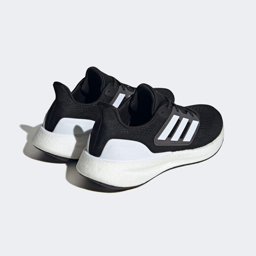 
Adidas men's shoes women's shoes sneakers Pure Boost cushioning rebound casual shoes lightweight breathable running shoes IF4839/PUREBOOST/Black and White 42