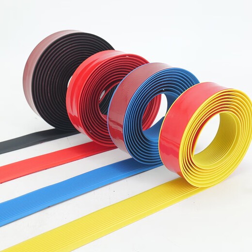 Jinguluo self-adhesive PVC flat rubber strips for stairs, anti-slip strips, anti-slip strips for steps and aisles, blue 4cm*2m