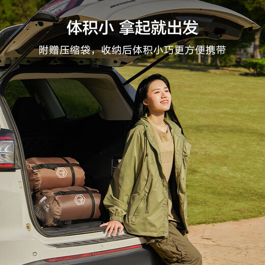 Made in Tokyo, egg-shaped cold-proof sleeping bag, winter warm and thickened outdoor camping sleeping bag quilt, adult can reach 2.5kg