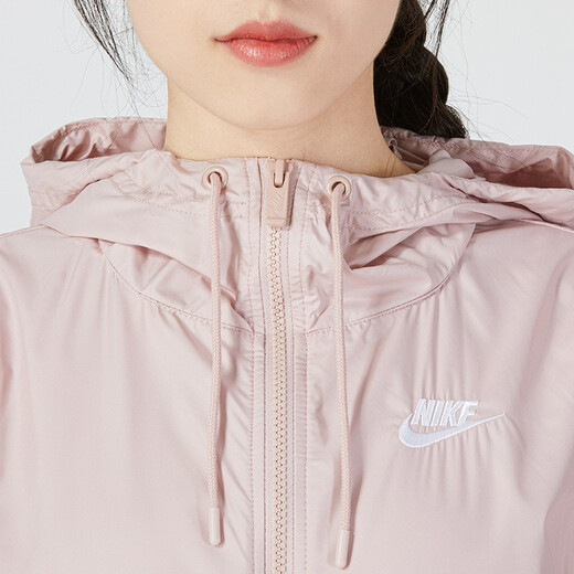 Nike (Nike) Nouvelle vêtements de sport décontractés à capuchon pour femmes coulant veste à vent respirant AJ2983-101 DM6180-601 S