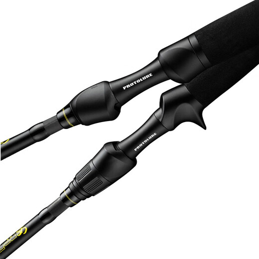 Prototipo luya (protolura) Pequeña varilla de varilla de luya ajustable de siete secciones Micro-objeto de uso a largo plazo Conveniente para transportar una barra de viaje BoCh Laverin Mandarin Fish Bass Varilla 2.03m C687 ml/m Mango de pistola 7 secciones