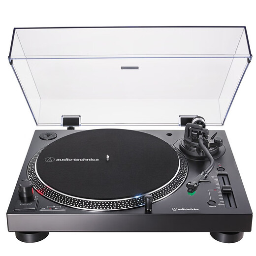 Audio-technica AT-LP120X USB direct-drive turntable vinyl record player AT-LP120X wired + record town + cleaning set + film clip